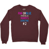 pink or blue mommy is expecting number 2 new Crewneck Sweatshirt