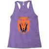 cursed fox Racerback Tank