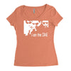 the matrix Women's Triblend Scoop T-shirt