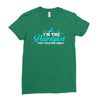 i'm the hairstylist Ladies Fitted T-Shirt