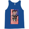 july 4th skull Tank Top