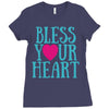 bless your heart Ladies Fitted T-Shirt