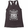 vintage made in 1983 perfectly aged a living legend Racerback Tank