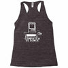 computer science pc nerd gamer zocker shooter funny Racerback Tank
