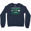 I Love Someone with Liver Cancer to The Moon and Back to Infinity Crewneck Sweatshirt