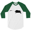 boar hunting 3/4 Sleeve Shirt