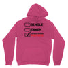 too busy playing fortnite (black) Unisex Hoodie
