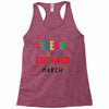 legends are born march Racerback Tank