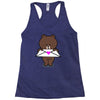 brown Racerback Tank
