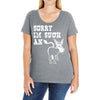 sorry i'm such an ass Ladies Curvy T-Shirt