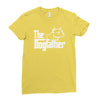 the dogfather Ladies Fitted T-Shirt