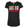 team melanin1 Maternity Scoop Neck T-shirt