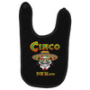cinco de mayo badass skull Baby Bibs