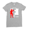 hot stuff batle royal gaming Ladies Fitted T-Shirt
