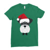 schnauzer dog Ladies Fitted T-Shirt