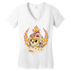 rebel for life Women's V-Neck T-Shirt