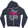 are you kitten me Zipper Hoodie