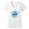 it's gettin' weird! Women's V-Neck T-Shirt