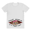 August Peeking Out Baby Girl All Over Women's T-shirt