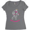 myth america Women's Triblend Scoop T-shirt