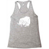 sancho und pancho kult fun fr&ouml;sche frog oldschool Racerback Tank