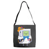 and someday i'm going to be a real boy Adjustable Strap Totes