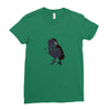 Owl Ladies Fitted T-Shirt
