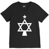 chrismukkah tree christmas V-Neck Tee