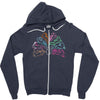 evolution of elements Zipper Hoodie