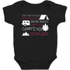 camping kinda girl Baby Bodysuit