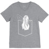 pocket samara V-Neck Tee