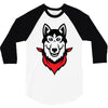 Siberian Husky 3/4 Sleeve Shirt