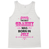 The Best Grammy Was Born In July Tank Top