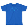 cycling bikes bike cycle riding retro sticker transfer tv funny iron o Toddler T-shirt