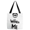 witness me Tote Bags