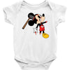 zombie mickey Baby Onesie