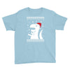 big trex santa ugly christmas Youth Tee