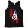 american eagle usa flag head Tank Top