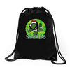 santa claws Drawstring Bags