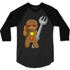 sad gingerbread 3/4 Sleeve Shirt