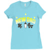 new dad Ladies Fitted T-Shirt