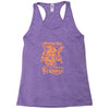scary krampus Racerback Tank