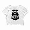 happy father's day Crop Top