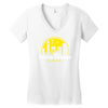 visit tilted towers fortnite Women's V-Neck T-Shirt