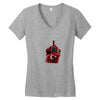 1519753025169 trimmed Women's V-Neck T-Shirt