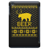 ugly sweater party beer bear funny iPad Mini