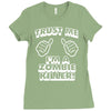 trust me i'm a zombie killer Ladies Fitted T-Shirt