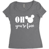 OH You Are so Fine Women's Triblend Scoop T-shirt