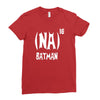 '(na) 16 batman' funny mens funny movie Ladies Fitted T-Shirt