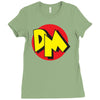 danger mouse 80's Ladies Fitted T-Shirt